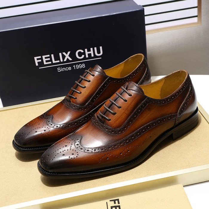 Mens leather dress shoes