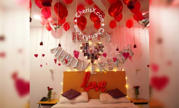 How to Decorate Room for Anniversary Create a Romantic Atmosphere