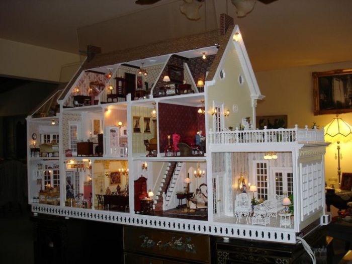 Where to start decorating a dolls house