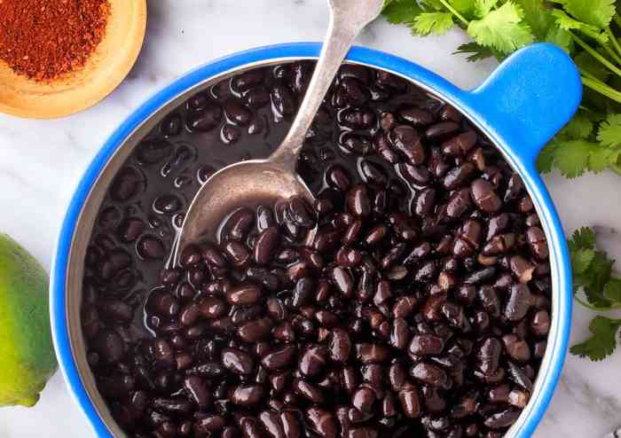 How to cook black beans spanish style