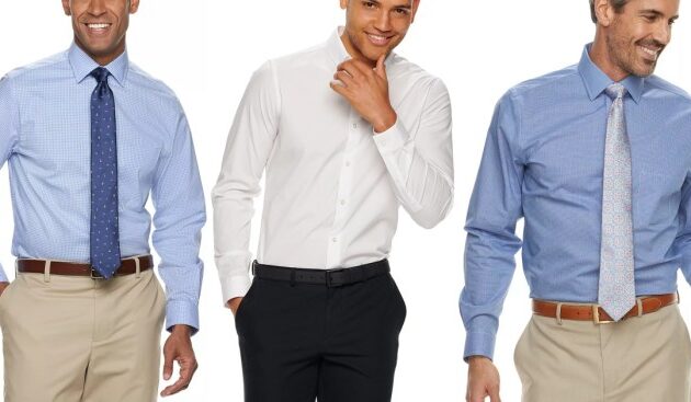 Kohls Mens Black Dress Shirt The Perfect Blend of Style and Elegance