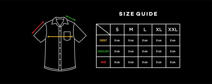 Mens dress shirt sleeve measurement