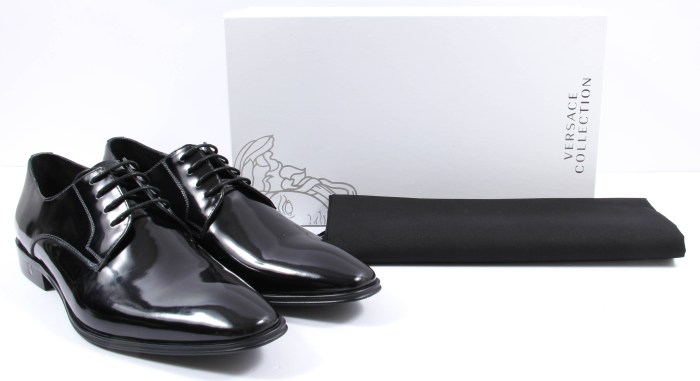 Versace men's dress shoes sale